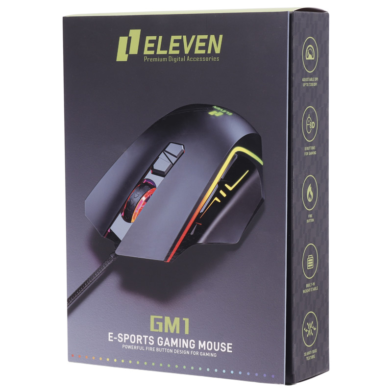 موس گیمینگ الون مدل GM1