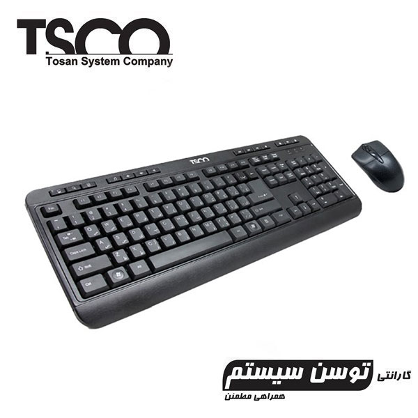 موس و کیبورد سیم دار تسکو مدل TKM8052N