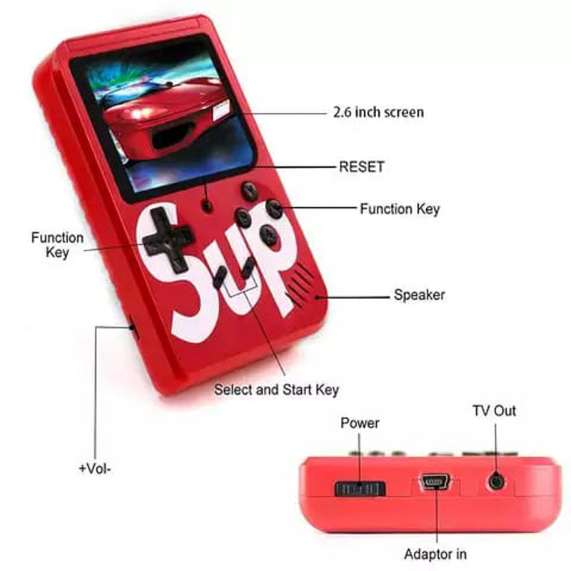 کنسول بازی دستی مدل Sup Double Game Box