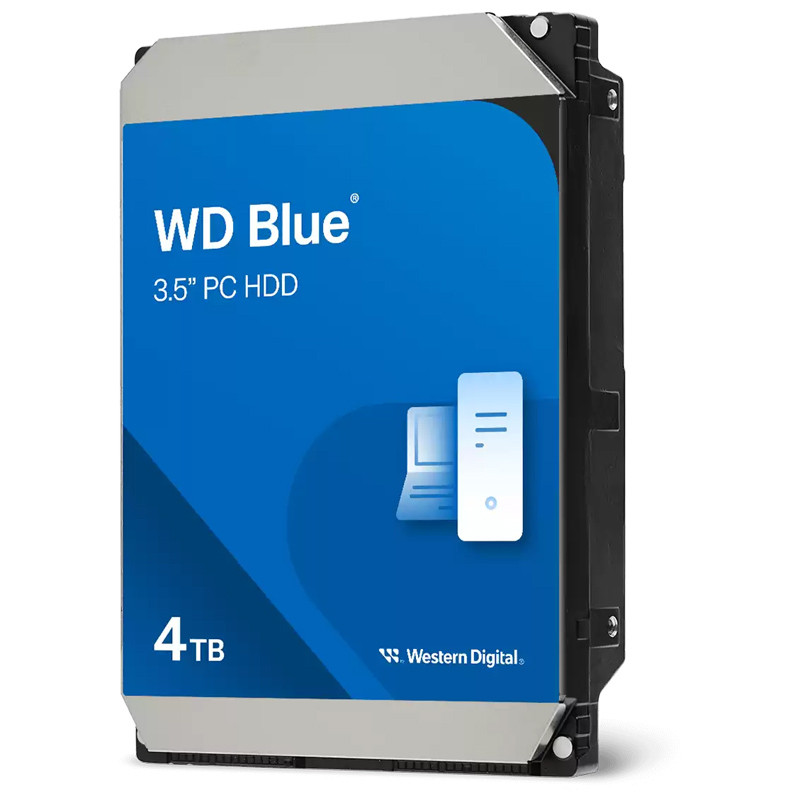 هارد اینترنال وسترن دیجیتال مدل Blue WD40EZAX با ظرفیت 4 ترابایت