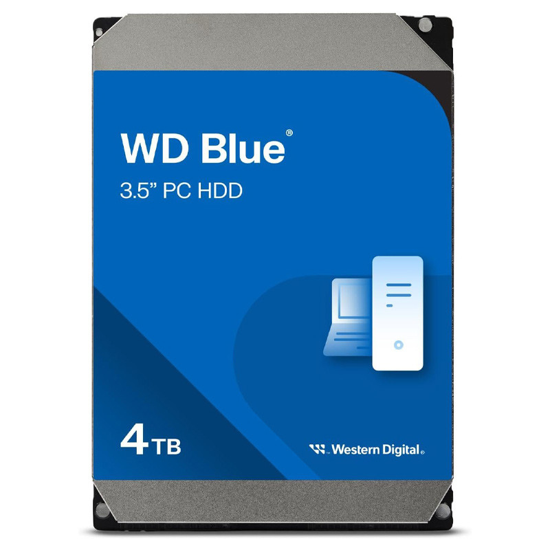 هارد اینترنال وسترن دیجیتال مدل Blue WD40EZAX با ظرفیت 4 ترابایت