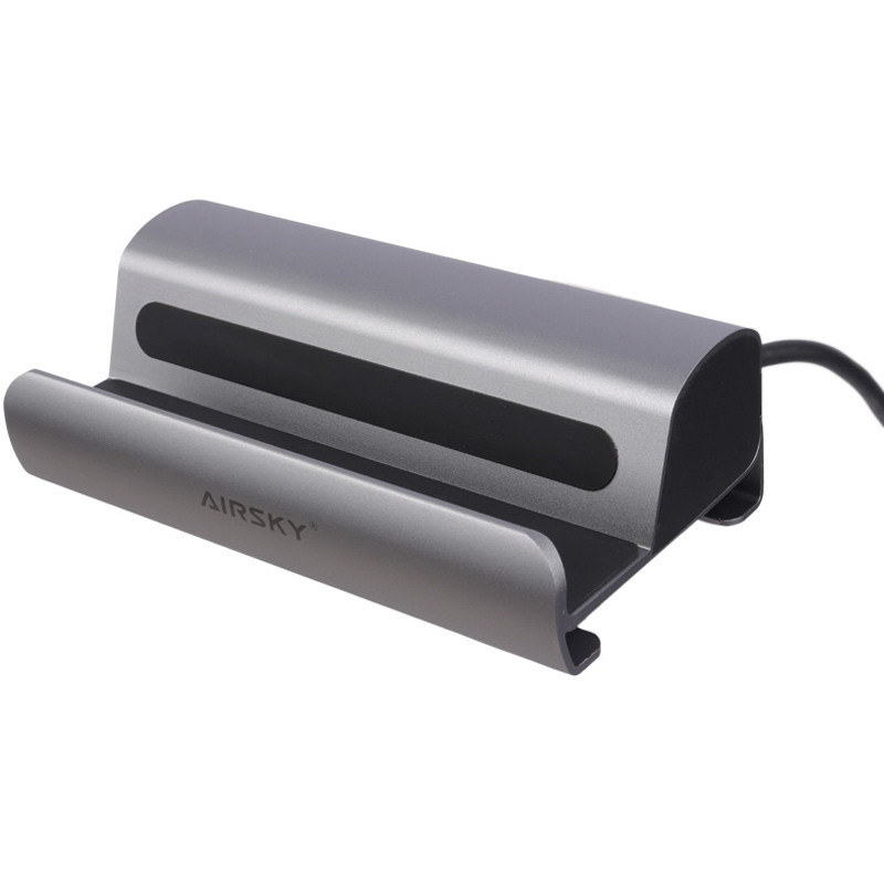 هاب 6 پورت تایپ سی به USB 3.0/HDMI/LAN/Type-C PD 60W آیفورتک مدل HC-86