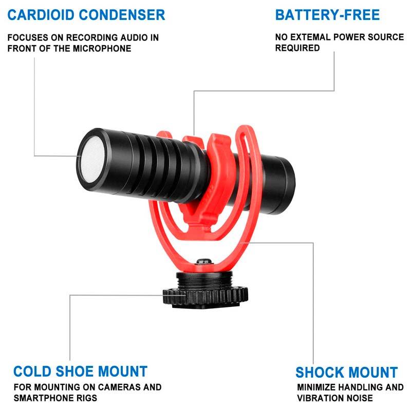 کیت فیلم برداری و صدابرداری موبایل بویا مدل BY-VG330