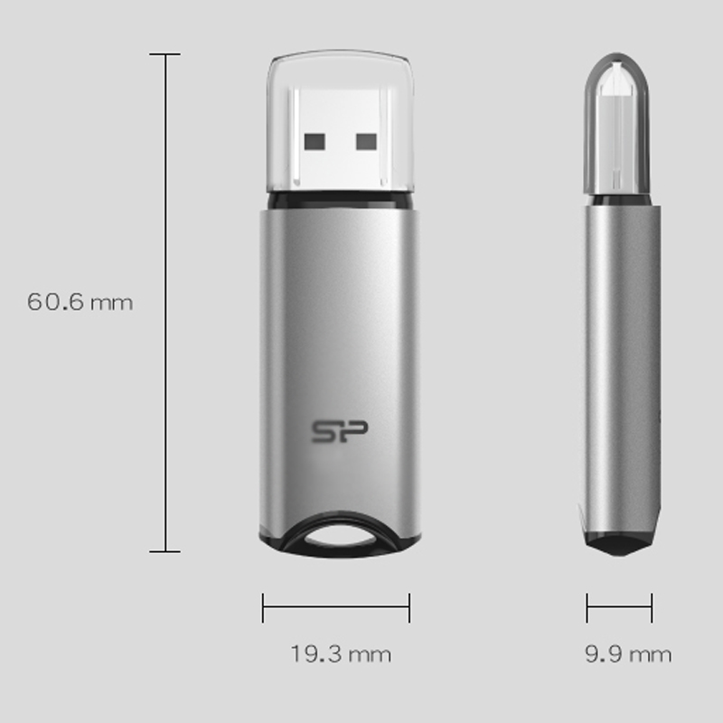 فلش مموری ۱۲۸ گیگ سیلیکون پاور USB3.2 مدل Marvel M02