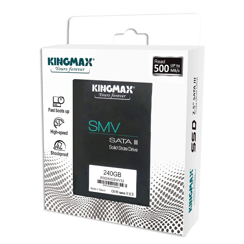 حافظه SSD اینترنال کینگ مکس مدل KM240GSMV32 با ظرفیت 240 گیگابایت