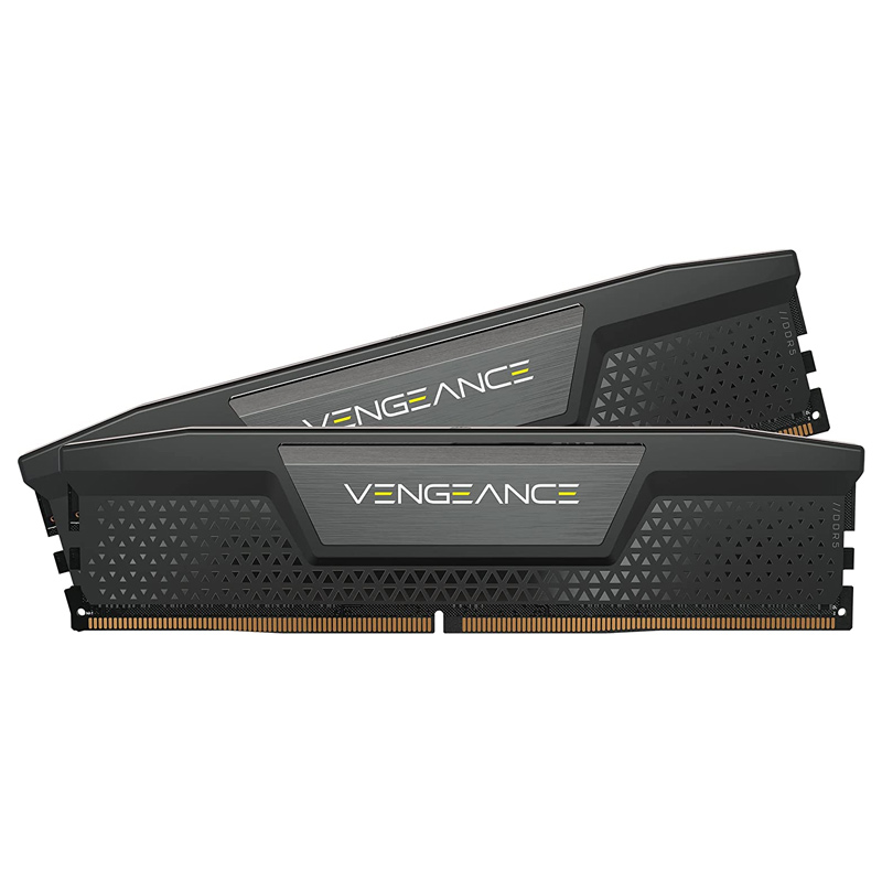 رم کامپیوتر DDR5 دو کاناله 5600 مگاهرتز CL40 کورسیر مدل Vengeance ظرفیت ۳۲ گیگابایت