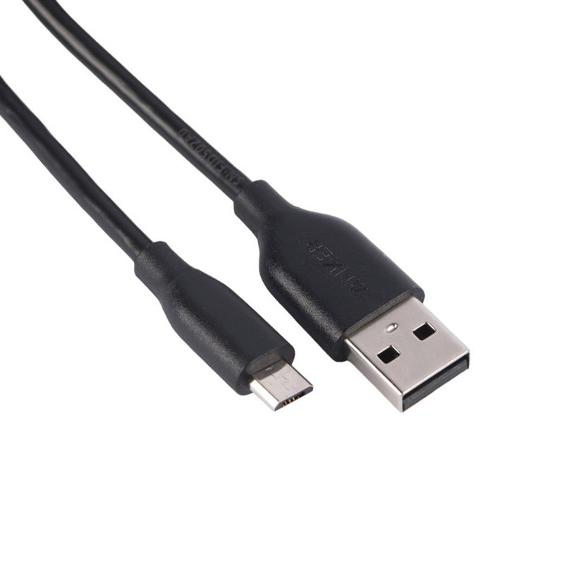 کابل شارژ MicroUSB انکر مدل A8132 طول ۹۰ سانتی متر