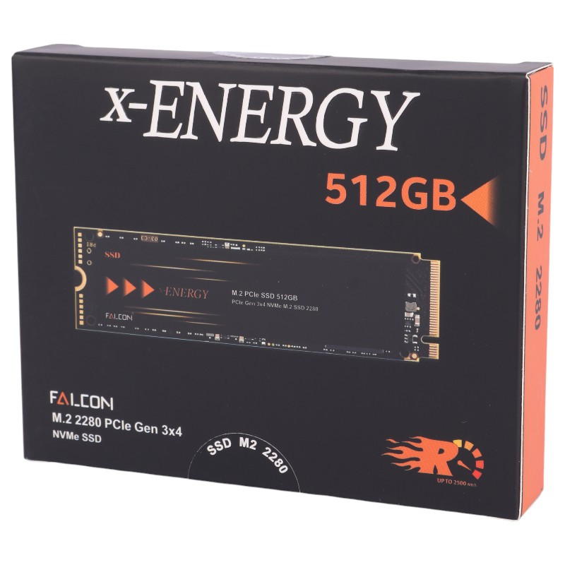 حافظه SSD اینترنال ایکس انرژی مدل Falcon ظرفیت 512 گیگابایت