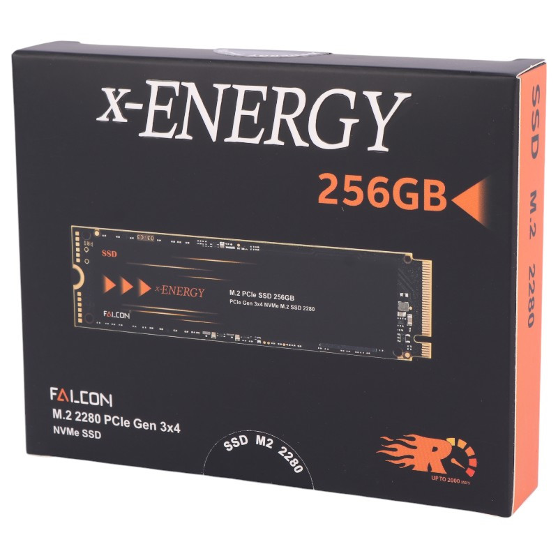 حافظه SSD اینترنال ایکس انرژی مدل Falcon ظرفیت 256 گیگابایت