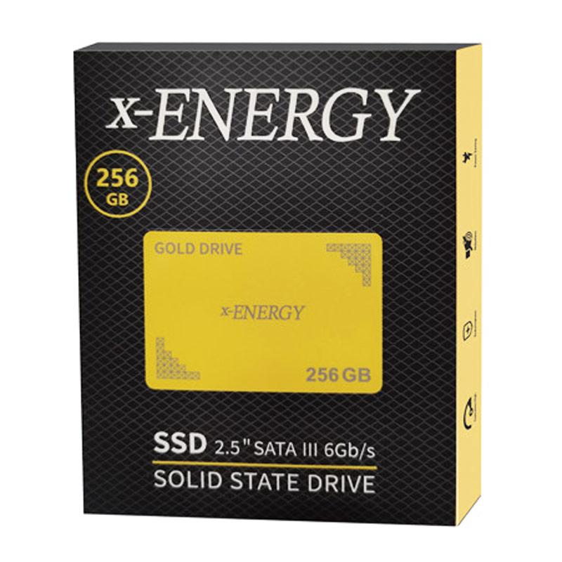 حافظه SSD اینترنال ایکس انرژی مدل Gold ظرفیت ۲۵۶ گیگابایت