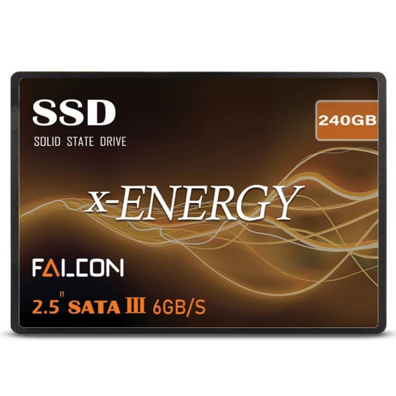 حافظه SSD اینترنال ایکس انرژی مدل Falcon ظرفیت ۲۴۰ گیگابایت