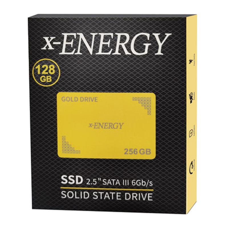 حافظه SSD اینترنال ایکس انرژی مدل Gold ظرفیت ۱۲۸ گیگابایت