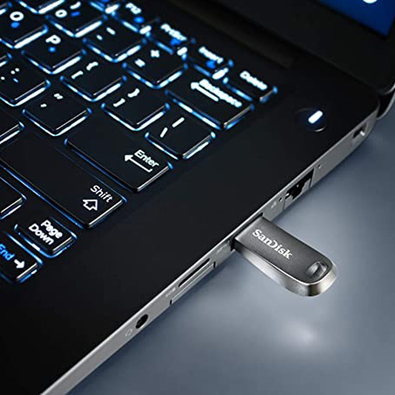 فلش مموری USB 3.1 سن دیسک مدل Ultra Luxe با ظرفیت ۲۵۶ گیگابایت