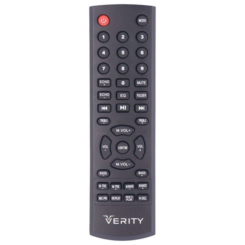 اسپیکر چمدانی بی سیم قابل حمل وریتی مدل V-PS2606 همراه میکروفون و ریموت کنترل