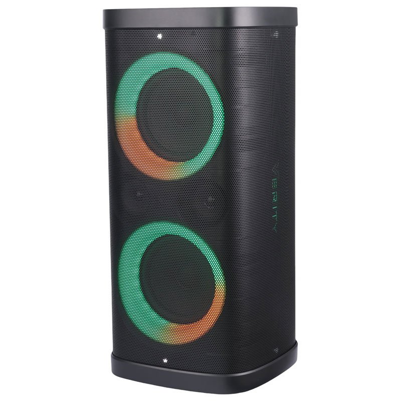 اسپیکر چمدانی بی سیم قابل حمل وریتی مدل V-PS2606 همراه میکروفون و ریموت کنترل