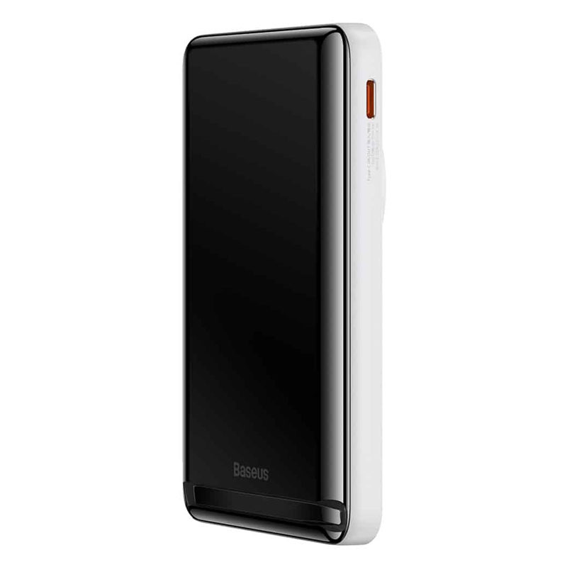 پاور بانک باسئوس مدل Magnetic PPCX00020 با ظرفیت 10000 میلی آمپر ساعت
