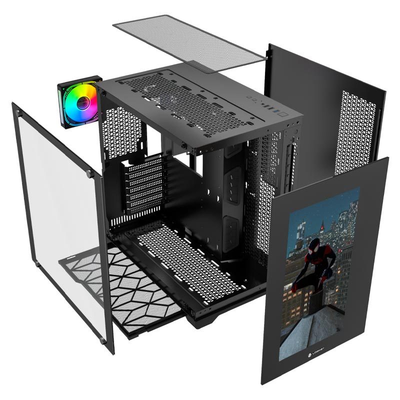 کیس کامپیوتر لاجی کی مدل C589B