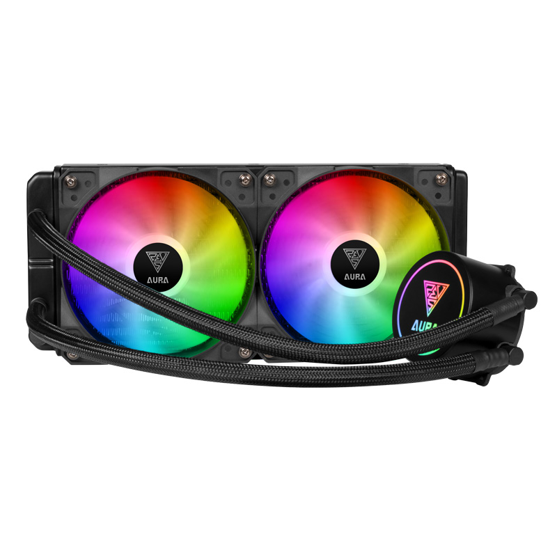 سیستم خنک کننده مایع پردازنده گیم دیاس مدل AURA GL240 RGB