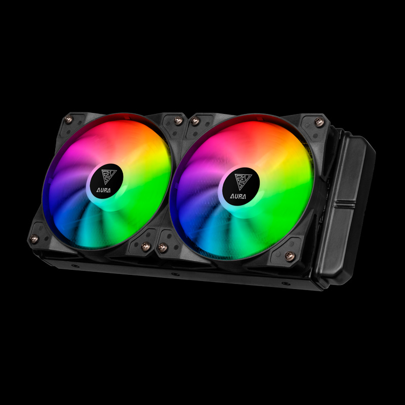 سیستم خنک کننده مایع پردازنده گیم دیاس مدل AURA GL240 RGB