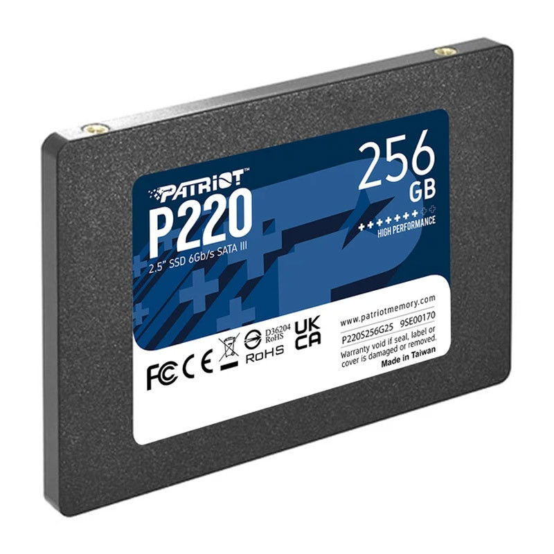 حافظه SSD اینترنال پاتریوت مدل P220 ظرفیت 256 گیگابایت