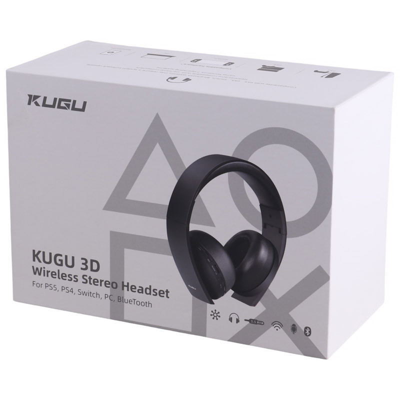 هدفون گیمینگ وایرلس KUGU مدل 3D