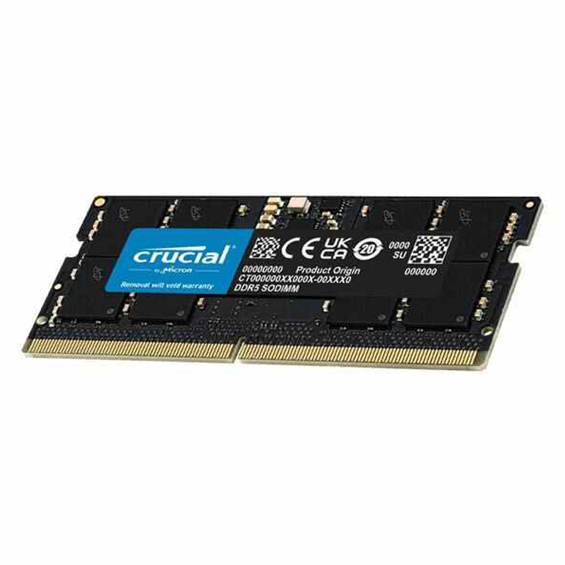 رم لپتاپ DDR5 تک کاناله 5600 مگاهرتز CL46 کروشیال با ظرفیت 16 گیگابایت