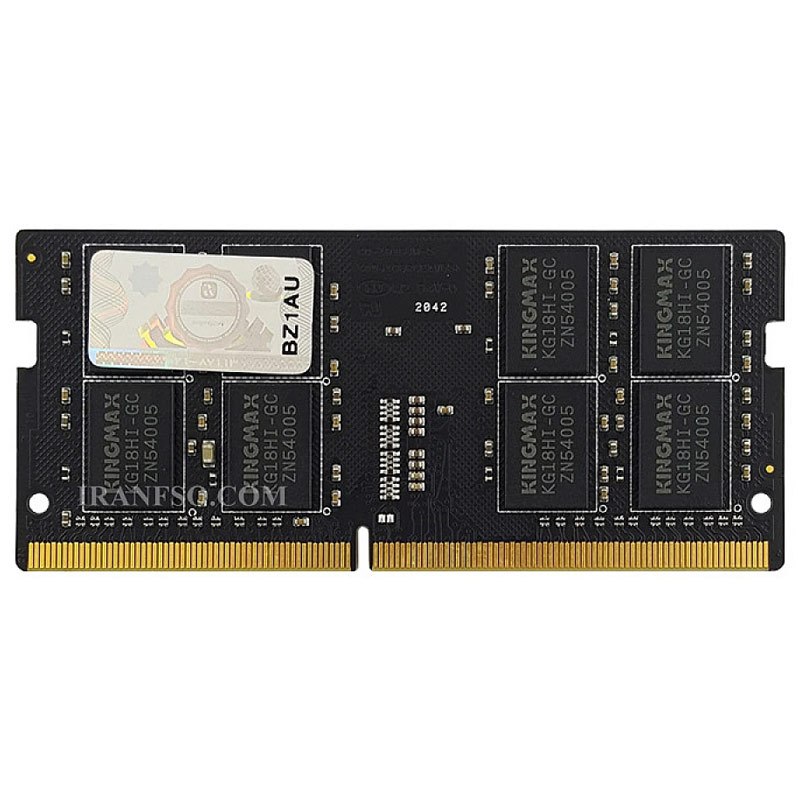 رم لپ تاپ DDR4 تک کاناله 2666 مگاهرتز CL19 کینگ مکس ظرفیت 16 گیگابایت