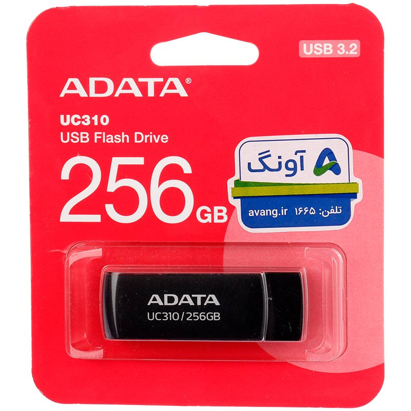 فلش مموری USB 3.2 ای دیتا مدل UC310 ظرفیت 256 گیگابایت