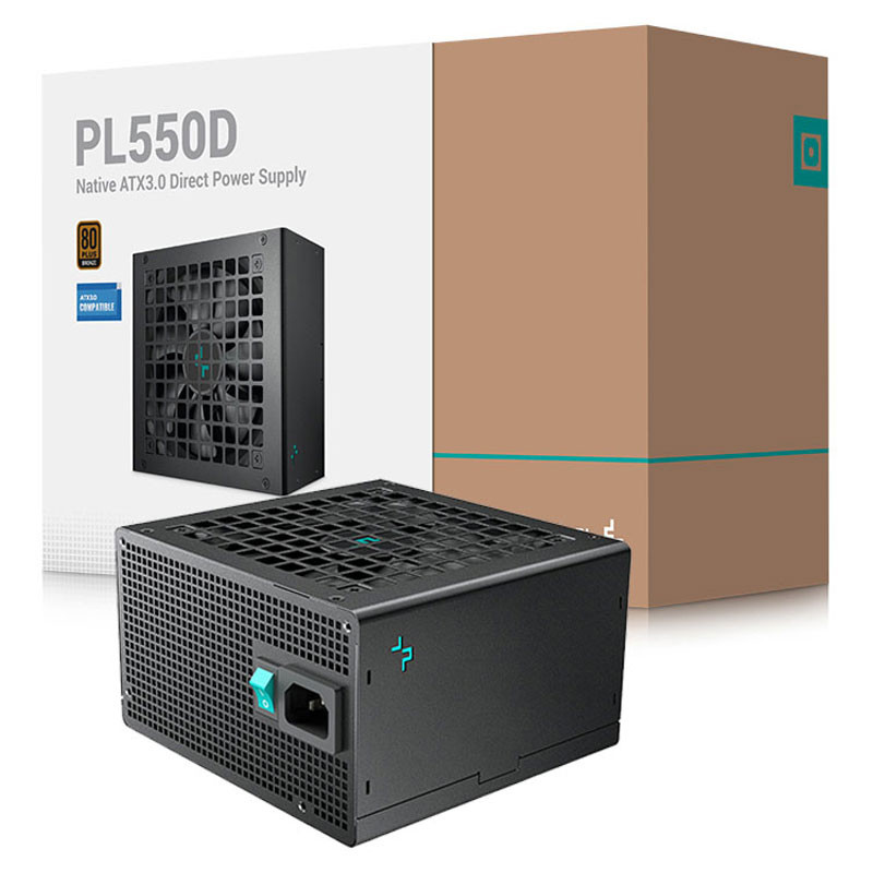 پاور غیر ماژولار دیپ کول مدل PL550D با توان 550 وات