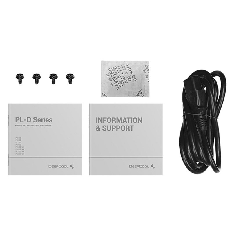 پاور غیر ماژولار دیپ کول مدل PL550D با توان 550 وات