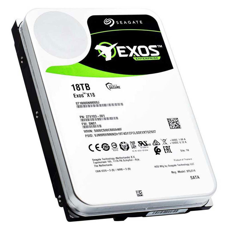 هارد اینترنال سیگیت سری EXOS X18 مدل ST18000NM000J ظرفیت 18 ترابایت