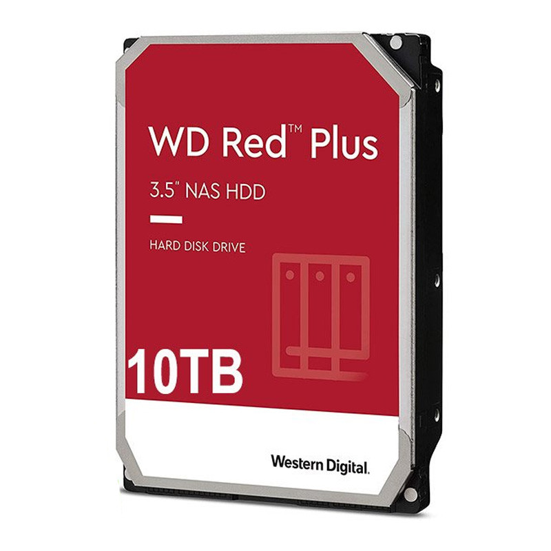 هارد اینترنال وسترن دیجیتال سری Red Plus مدل WD101EFBX با ظرفیت 10 ترابایت