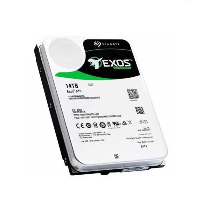 هارد اینترنال سیگیت سری EXOS X16 مدل ST14000NM001G ظرفیت 14 ترابایت