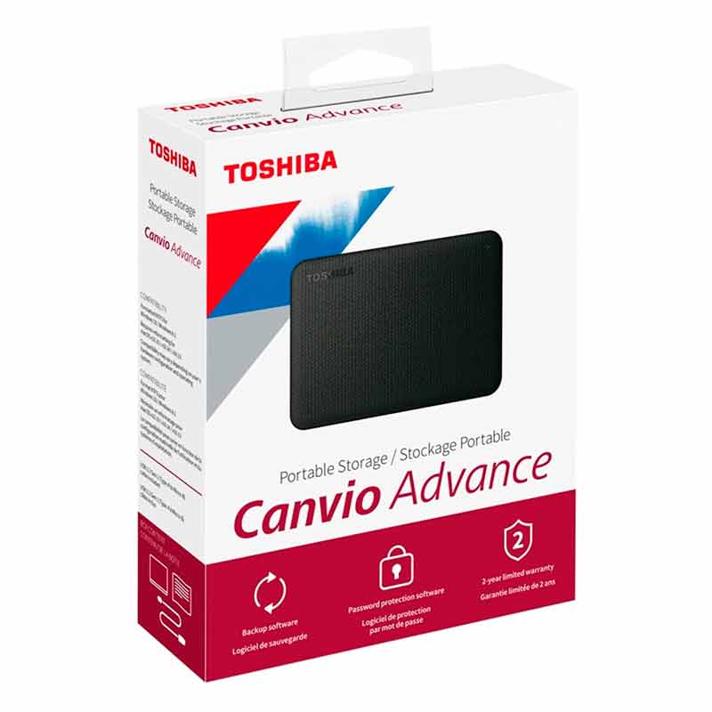 هارد اکسترنال توشیبا مدل Canvio Advance ظرفیت ۴ ترابایت