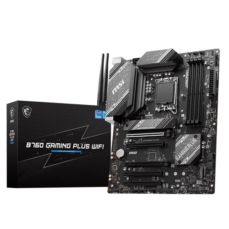 مادربرد MSI مدل B760 GAMING PLUS WIFI با حافظه DDR5