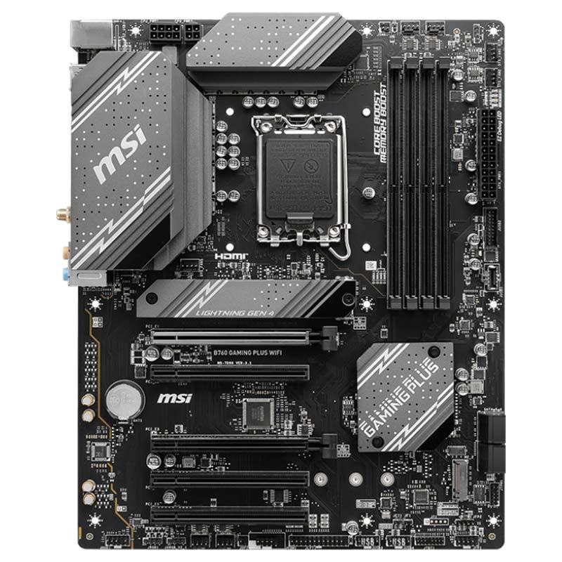 مادربرد MSI مدل B760 GAMING PLUS WIFI با حافظه DDR5