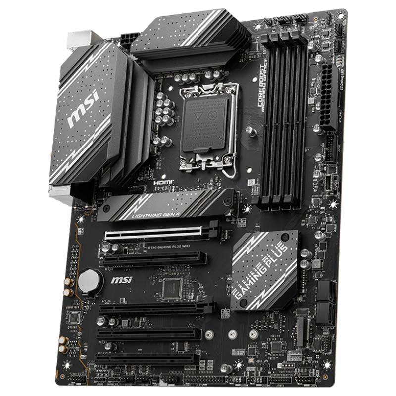 مادربرد MSI مدل B760 GAMING PLUS WIFI با حافظه DDR5