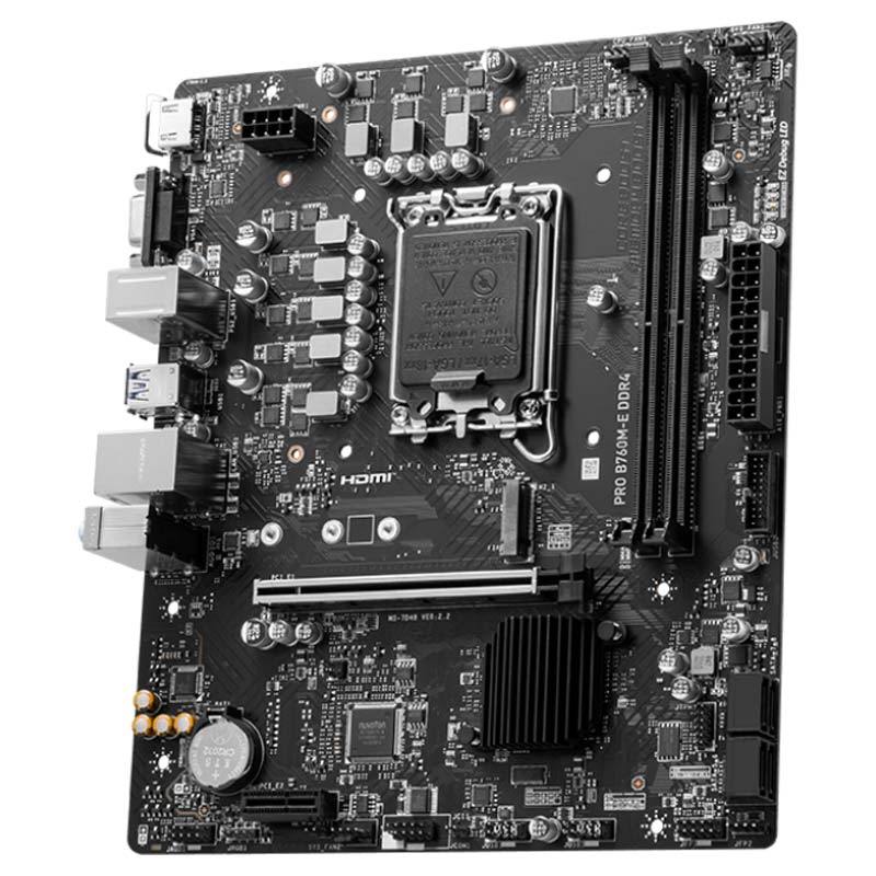 مادربرد MSI مدل B760M-E با حافظه DDR4
