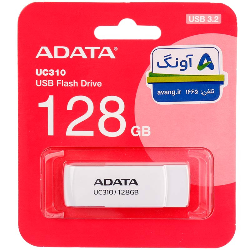 فلش مموری USB 3.2 ای دیتا مدل UC310 ظرفیت 128 گیگابایت