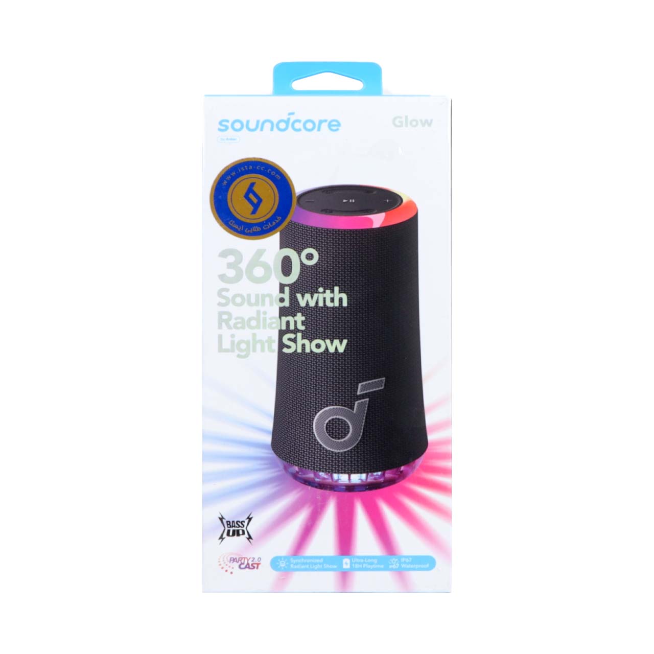 اسپیکر بلوتوثی انکر مدل Soundcore GLOW A3166