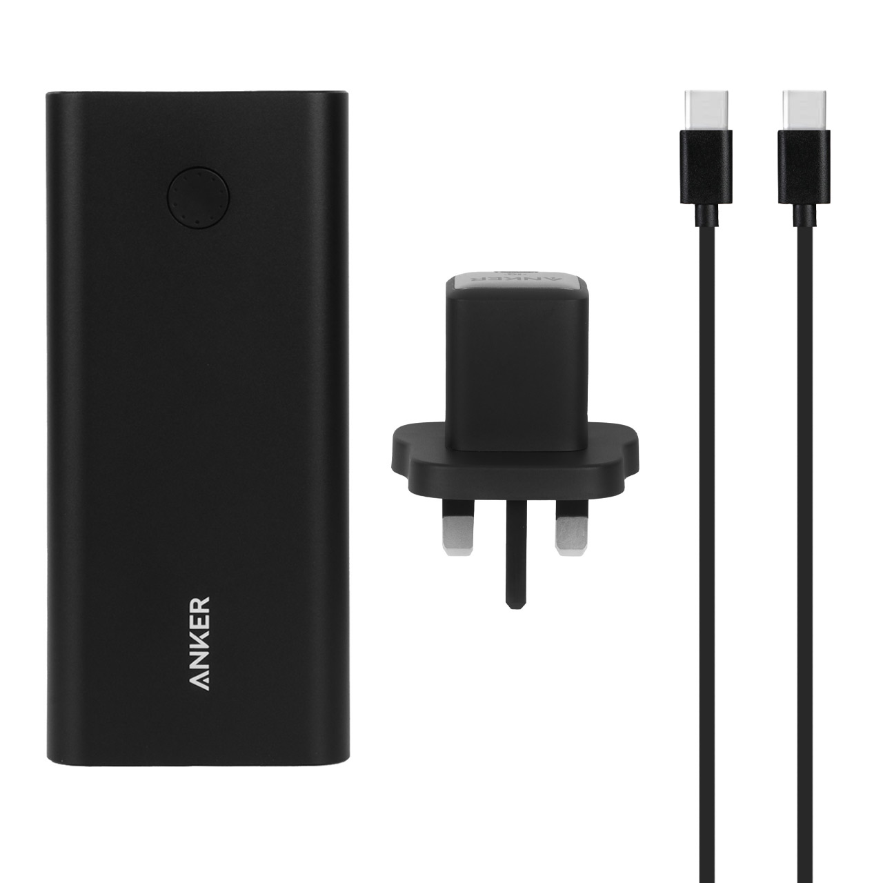 پاوربانک انكر مدل Anker ON THE GO B1376 با ظرفیت 26800 میلی‌آمپر ساعت به همراه با شارژر 30 واتی