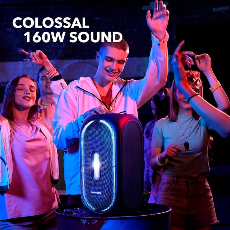 اسپیکر چمدانی بلوتوثی انکر سری SoundCore Rave Plus مدل A3391