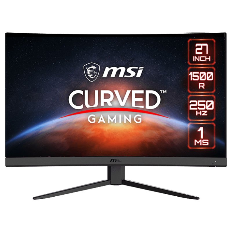 مانیتور گیمینگ خمیده ام اس آی مدل G27C4X سایز 27 اینچ