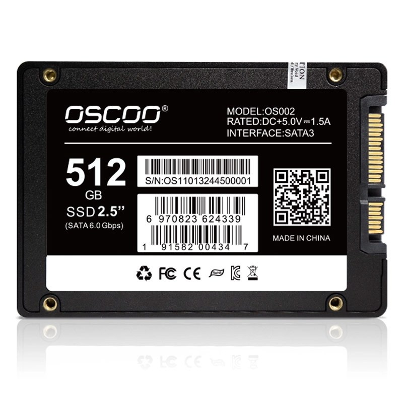 حافظه SSD اینترنال اوسکو مدل Black 002 با ظرفیت 512 گیگابایت