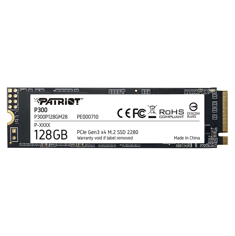 حافظه SSD اینترنال پاتریوت مدل P300 ظرفیت ۱۲۸ گیگابایت