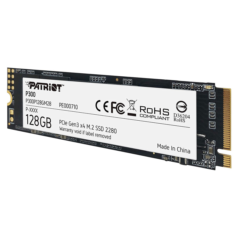 حافظه SSD اینترنال پاتریوت مدل P300 ظرفیت ۱۲۸ گیگابایت