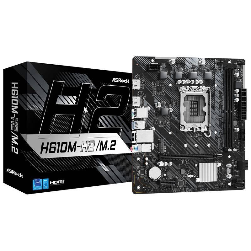 مادربرد ازراک مدل H610M-H2/M.2 DDR4 با سوکت پردازنده LGA 1700