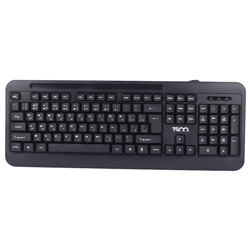 ست کیبورد و موس با سیم تسکو مدل TKM 8056