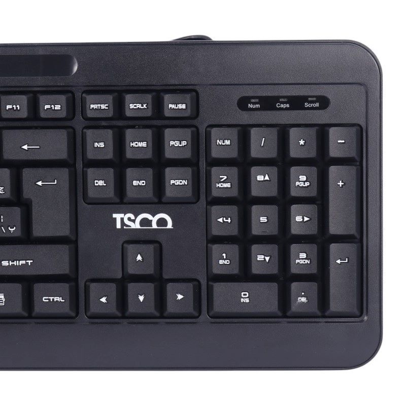 ست کیبورد و موس با سیم تسکو مدل TKM 8056
