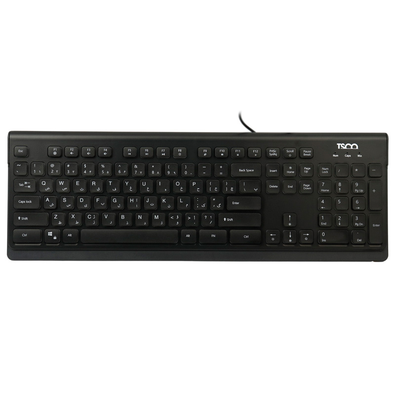 کیبورد با سیم تسکو مدل TK8031